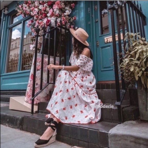 NWT Anthropologie Maeve Embroidered Floral  Esme Dress Size XSP - Picture 6 of 15